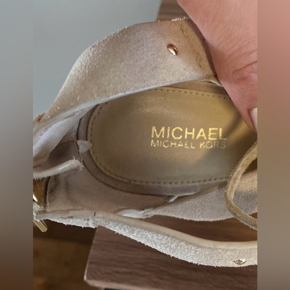 Michael Kors Tan Espadrille Sandals - Picture 6 of 13